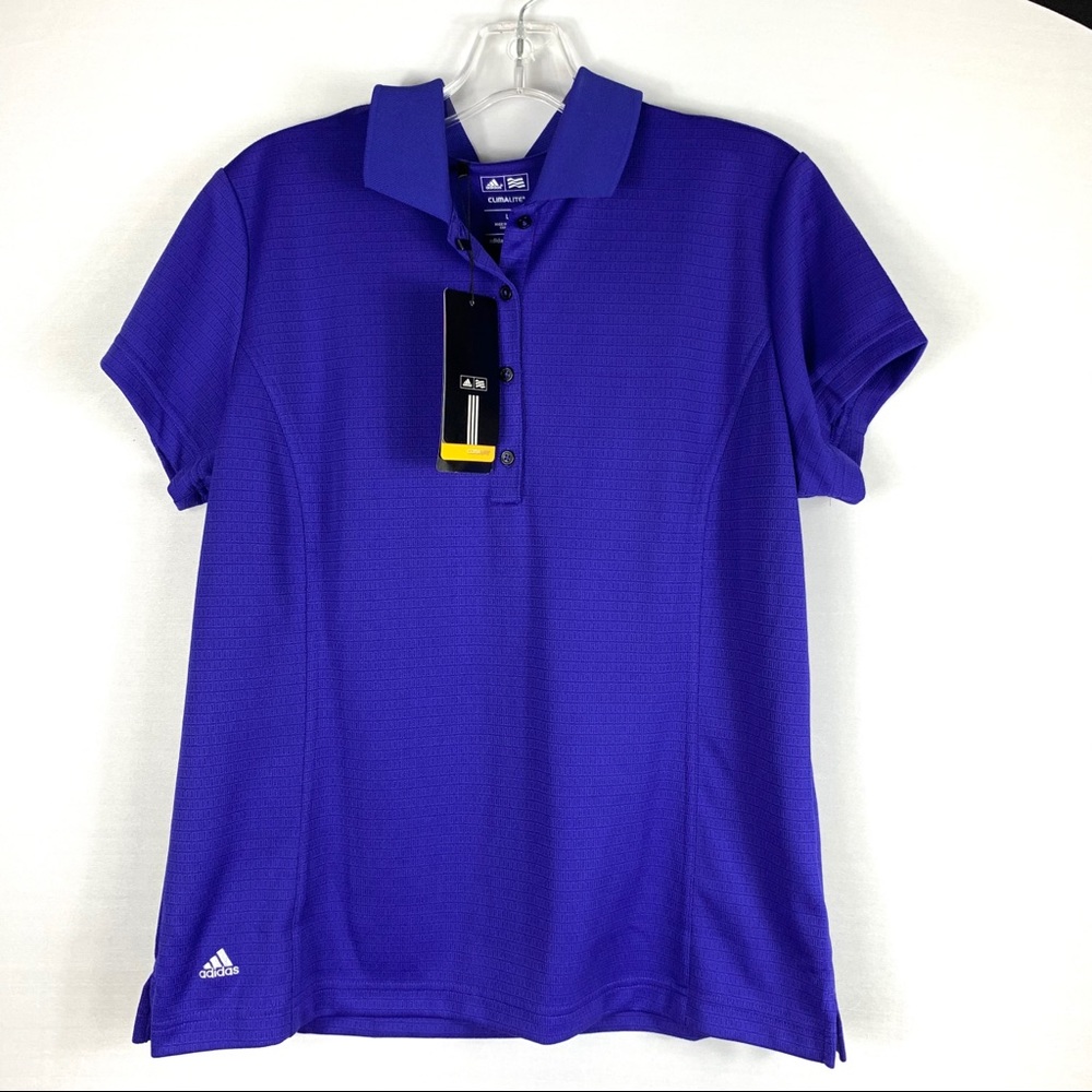 NWT Adidas clima lite GOLF POLO shirt - Picture 1 of 3